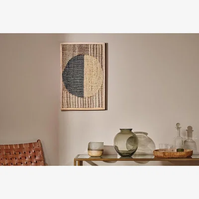Nkuku Nkuku Manali Textile Wall Art | Mirrors Wall Art & Clocks | Natural