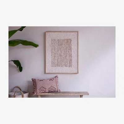 Nkuku nkuku Ikona Textured Wall Art | Decorative Accessories | Natural