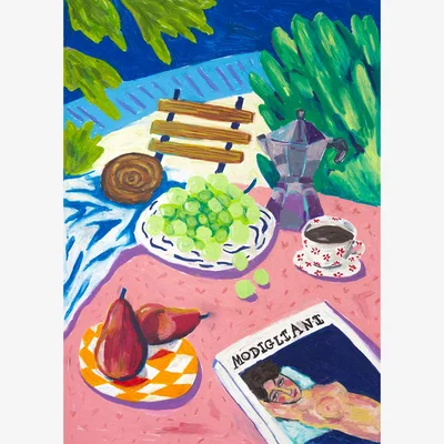 Nordic Nest Paper Collective Modigliani in the Garden poster 70x100 cm