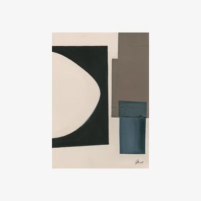 Nordic Nest Paper Collective Lunar Light poster 30x40 cm