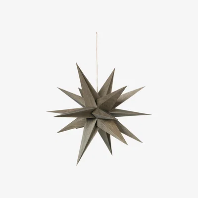 Nordic Nest Venus wooden star Ø55 cm Fungi