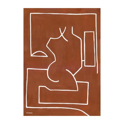 Nordic Nest Paper Collective Antic Ideal 02 poster 70x100 cm