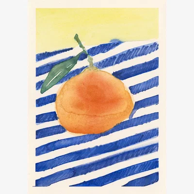Nordic Nest Paper Collective Orange poster 70x100 cm