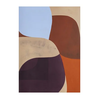 Nordic Nest Paper Collective Painted Shapes 02 poster 50x70 cm