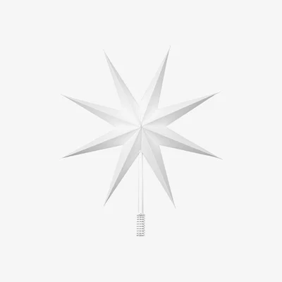 Nordic Nest Top star Ø30 cm White