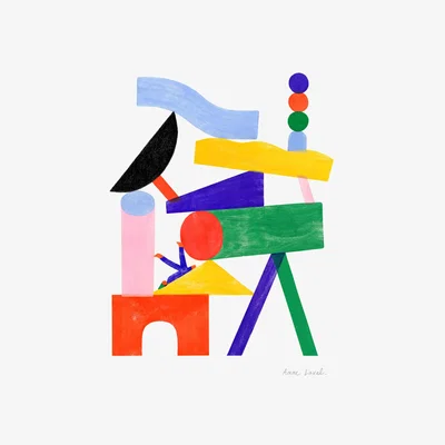 Nordic Nest Paper Collective Jouer poster 30x40 cm