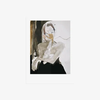 Nordic Nest Anna Bülow This too shall pass Poster Multi 30x40 cm