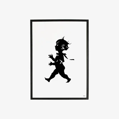 Nordic Nest Solstickan Design Solstickan poster 50x70 cm White