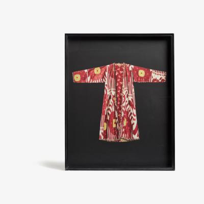 OKA OKA, Emir Robe Print - Red, Wall Prints, Wood, IKAT