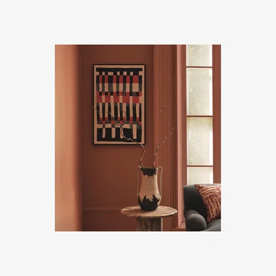 OKA OKA, Orson Stripe Hand-Painted Wall Art - Multi, Wall Art, Canvas