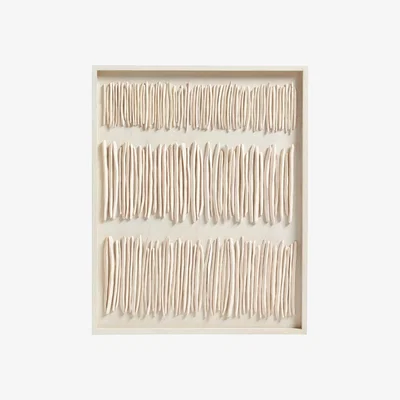 OKA Albion Clay Wall Art - Ivory
