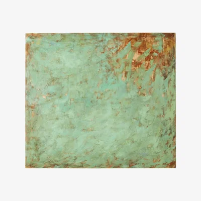 OKA OKA, Roheline Hand-Painted Wall Art - Multi, Wall Art, Wood