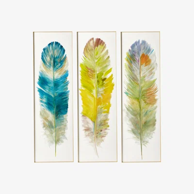 OKA Papiga Wall Hanging Set of Three - Multi