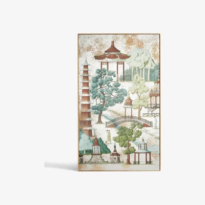 OKA OKA, Inaka Mirrored Wall Art - Multi, Wall Art, Glass/Iron/MDF Wood