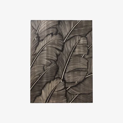 OKA Carved Feather Wall Art - Multi