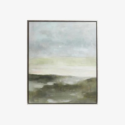 OKA Brontide Oil Painting - Grey Green