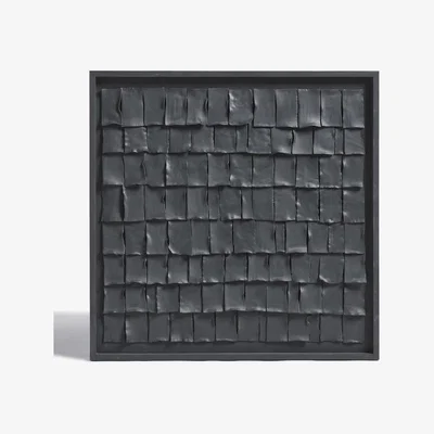 OKA OKA, Metamorph Wall Art - Charcoal, Wall Art, Birch/Ceramic