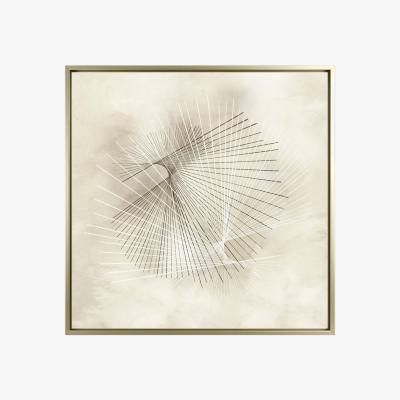 Olivia's Olivia's 'Depeche Mode' - Framed Canvas - 97x97cm
