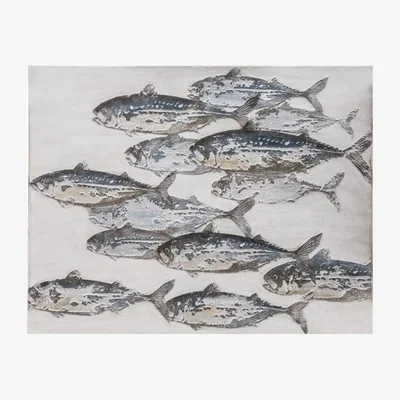 Olivia's Gallery Interiors Down River Fish Art Canvas | Outlet