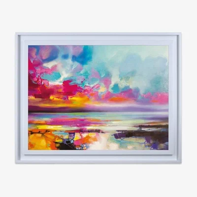 Olivia's Scott Naismith Da Capo Magenta Framed Art - 60 x 80