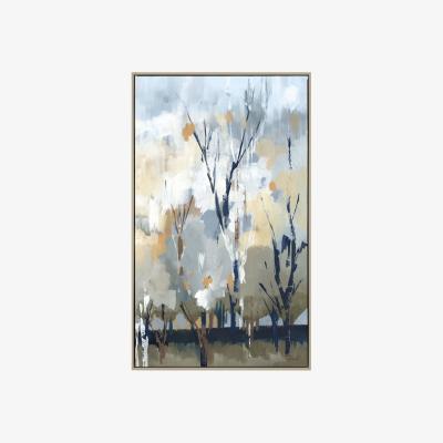 Olivia's Gallery Interiors 'Silver Birch Blues' Framed Wall Art - 67 x 40cm