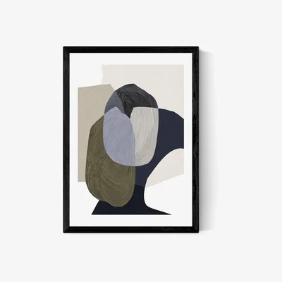 Olivia's Things by Dan Hobday - A2 Black Framed Art Print