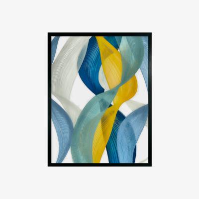 Olivia's Olivia's 'Vertical Bands II' - Framed & Glazed Print - 71.5x55.5cm