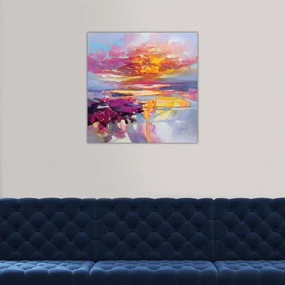 Olivia's Scott Naismith Uist Causeways 2 Canvas - 60 x 60