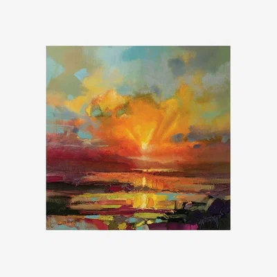 Olivia's Scott Naismith Optimism Sunrise Study Canvas - 85 x 85