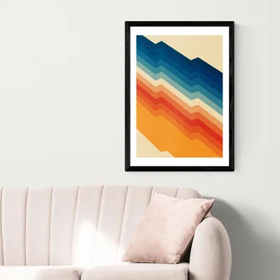 Olivia's Barricade by Tracie Andrews - A2 Black Framed Art Print