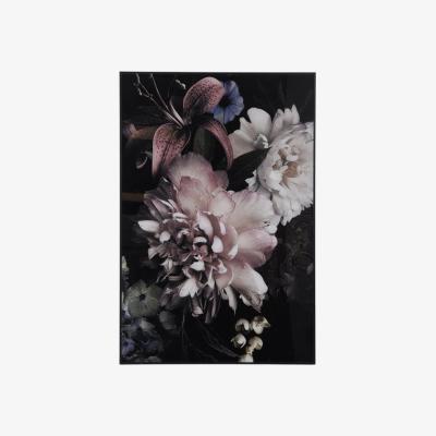 Olivia's Libra Floral Glass Wall Art