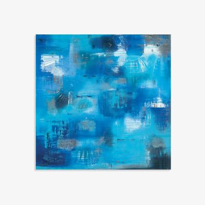 Olivia's The Art Group Soozy Barker Tropical Lagoon Canvas / 85x85cm