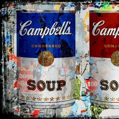 Olivia's Andrew Martin Campbell's Soup Bry Canvas 200X100