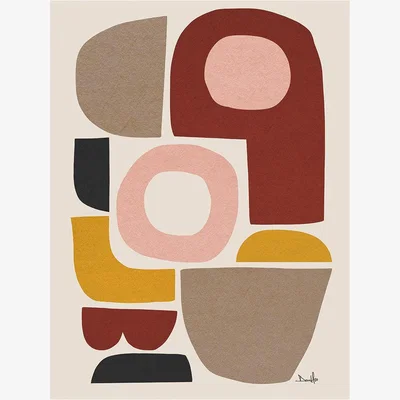 Olivia's The Art Group Dan Hobday (Walkin') Canvas Print / Large