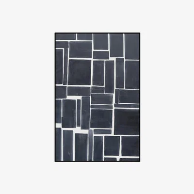 Olivia's Liang & Eimil Block Wall Art Black
