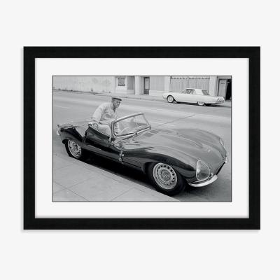 Olivia's The Art Group Time Life Steve Mcqueen Smoking Framed Art - 60x80cm