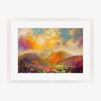 Olivia's Scott Naismith Nevis Range Colour Framed Art - 60 x 80