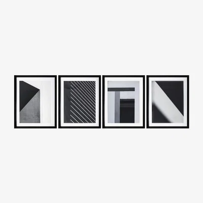 Olivia's Gallery Interiors Set of 4 Shadow Architecture Framed Art