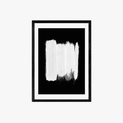 Olivia's Brushes II by Rafael Farias by Rafael Farias - A3 Black Framed Art Print