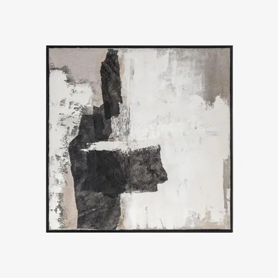 Olivia's Gallery Interiors Rocks Point Abstract Framed Canvas | Outlet