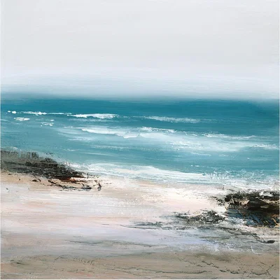 Olivia's The Art Group Joanne Last (Shoreline) Canvas Print / Small