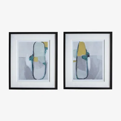 Olivia's Gallery Direct Nordic Abstract Framed Art Set of 2