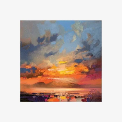 Olivia's Scott Naismith Rum Light Study Canvas - 85 x 85