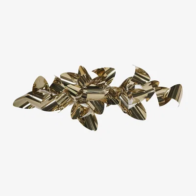 Olivia's Libra Interiors Stainless Steel Abstract Wall Art