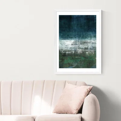 Olivia's Deep Water by Iris Lehnhardt - A2 White Framed Art Print