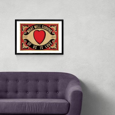 Olivia's Arundel Tomb by Indieprints - A3 Black Framed Art Print