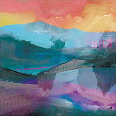 Olivia's The Art Group Dan Hobday (Country Colours) Canvas Print / Large