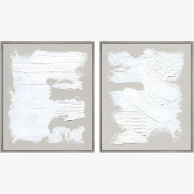 Olivia's Quintessa Art Set of 2 Allia Hand Painting / 124 x 104cm