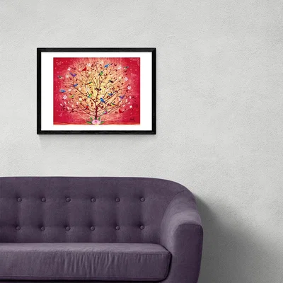 Olivia's Overlooked Happiness by Fiona Watson - A3 Black Framed Art Print