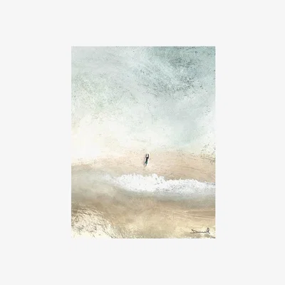 Olivia's The Art Group Dan Hobday (Lone Surfer) Canvas Print / Medium